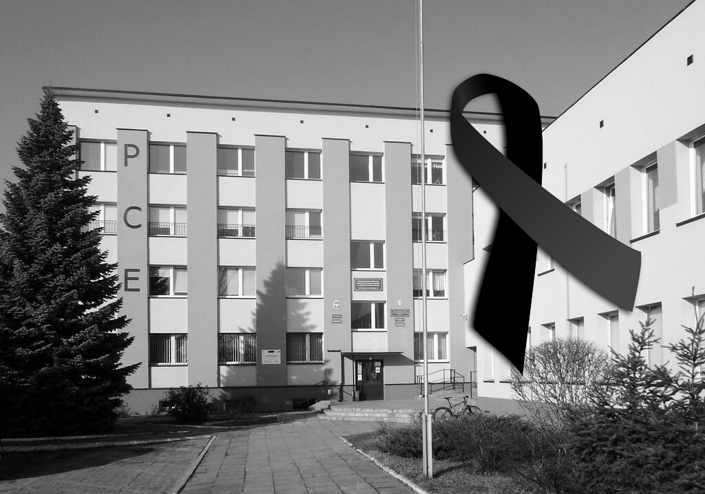Zawiadomienie o śmierci nauczyciela praktycznej nauki zawodu z CKZ
