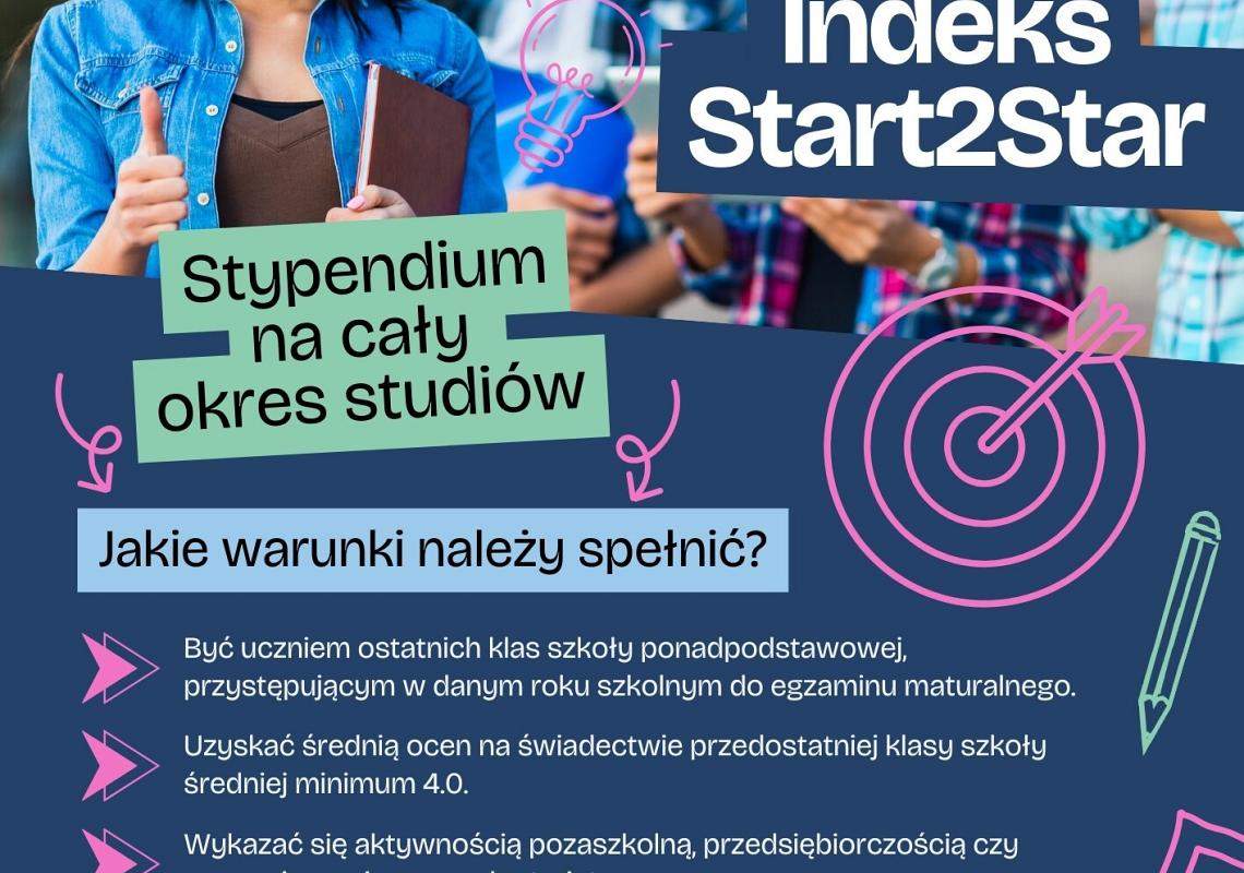 Ruszyła rekrutacja do Indeks Start2Star – szansa dla maturzystów!