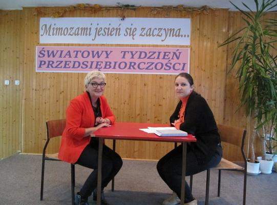 Światowy Tydzień Przedsiębiorczości 2014 r. w naszej szkole przebiegał bardzo pracowicie