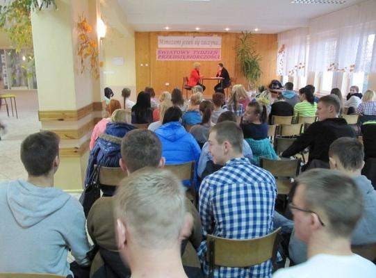 Światowy Tydzień Przedsiębiorczości 2014 r. w naszej szkole przebiegał bardzo pracowicie