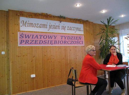 Światowy Tydzień Przedsiębiorczości 2014 r. w naszej szkole przebiegał bardzo pracowicie