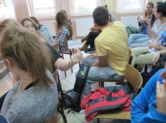 Światowy Tydzień Przedsiębiorczości 2014 r. w naszej szkole przebiegał bardzo pracowicie