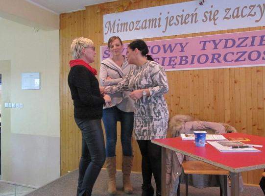 Światowy Tydzień Przedsiębiorczości 2014 r. w naszej szkole przebiegał bardzo pracowicie