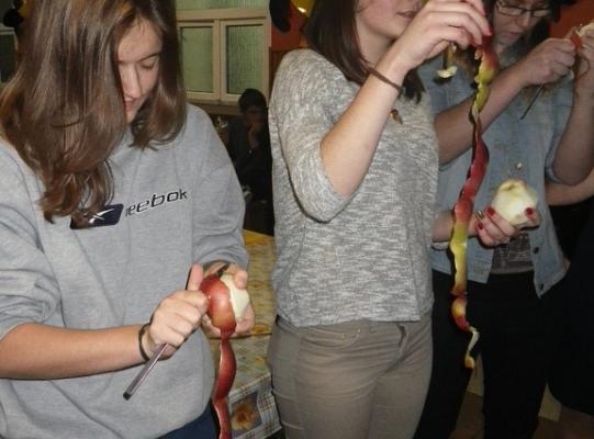 Andrzejki w internacie