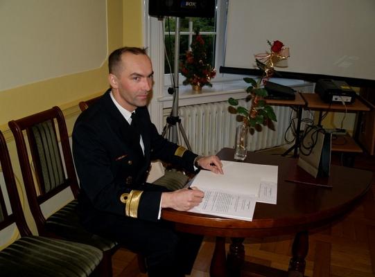 Podpisanie współpracy PCE z JW 4653