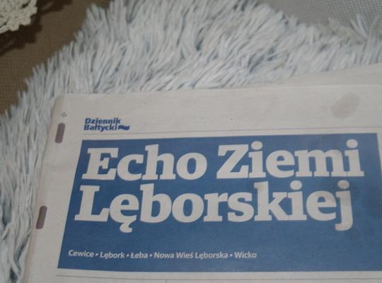 Sukcesy naszych uczniów w – „Echu Ziemi  Lęborskiej”