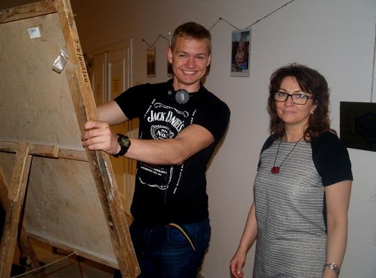 Uczeń PCE, ZSP - spędził twórczo Noc Muzeów w ASP w Gdańsku