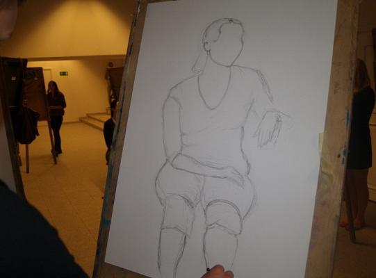 Uczeń PCE, ZSP - spędził twórczo Noc Muzeów w ASP w Gdańsku