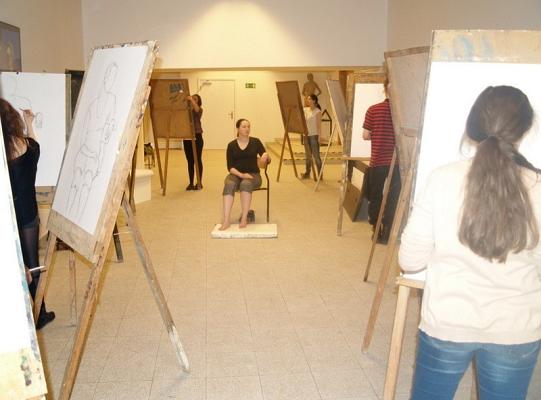 Uczeń PCE, ZSP - spędził twórczo Noc Muzeów w ASP w Gdańsku