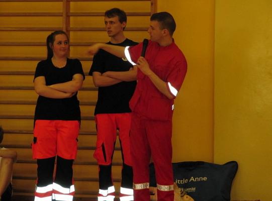 „Budowlanka” uczyła się, jak pomóc w razie potrzeby