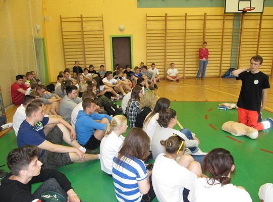 „Budowlanka” uczyła się, jak pomóc w razie potrzeby