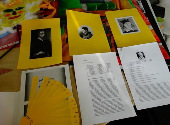 Jan Długosz  - w papierowych slajdach prezentacyjnych