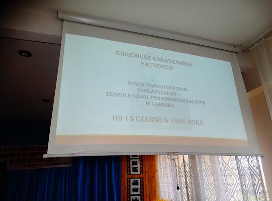 Święto Patrona Powiatowego Centrum Edukacyjnego – Zespołu Szkół Ponadgimnazjalnych – Eugeniusza Kwiatkowskiego