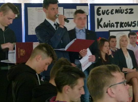 Święto Patrona Powiatowego Centrum Edukacyjnego – Zespołu Szkół Ponadgimnazjalnych – Eugeniusza Kwiatkowskiego