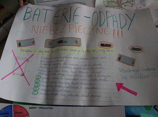 Czy wiesz, że jedna mała bateria może stworzyć zagrożenie?