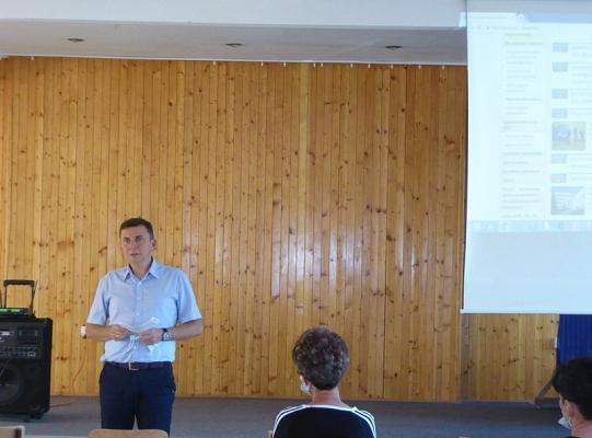 Spotkanie z rodzicami uczniów klas IV technikum