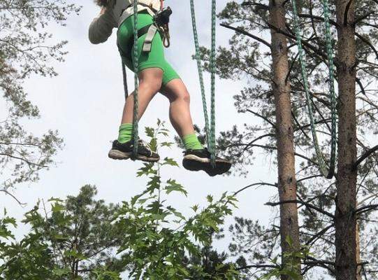Klasa 2Tla  na biwaku  w  Załakowie