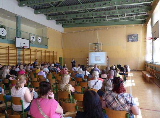 Spotkanie z rodzicami naszych pierwszoklasistów w PCE