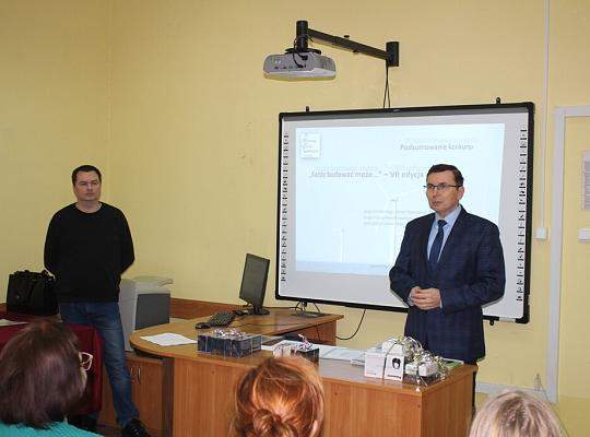 Wręczenie nagród w ramach konkursu „Każdy budować może”