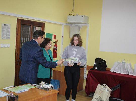 Wręczenie nagród w ramach konkursu „Każdy budować może”