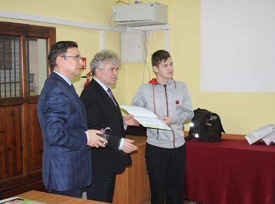 Wręczenie nagród w ramach konkursu „Każdy budować może”