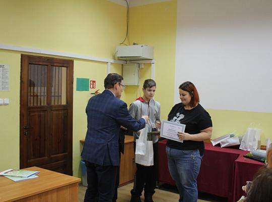 Wręczenie nagród w ramach konkursu „Każdy budować może”