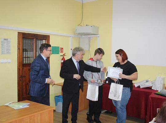 Wręczenie nagród w ramach konkursu „Każdy budować może”