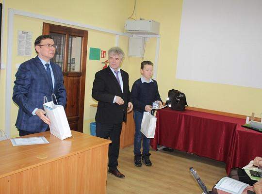 Wręczenie nagród w ramach konkursu „Każdy budować może”