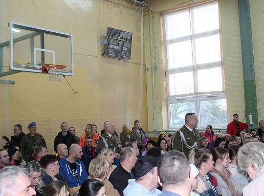 Uroczystość mianowania uczniów klas wojskowych