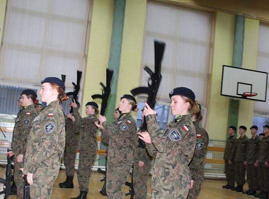 Uroczystość mianowania uczniów klas wojskowych