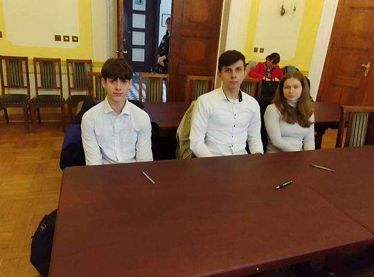 I miejsce w powiatowym etapie Pomorskiego Konkursu Wiedzy o Samorządzie Terytorialnym