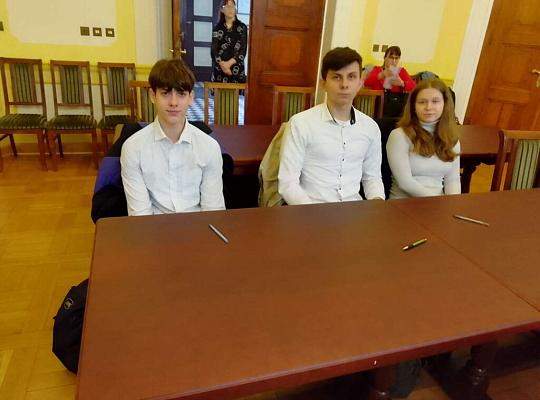 I miejsce w powiatowym etapie Pomorskiego Konkursu Wiedzy o Samorządzie Terytorialnym