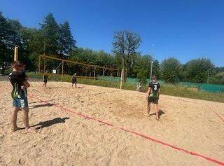 Piłka siatkowa plażowa chłopców z PCE