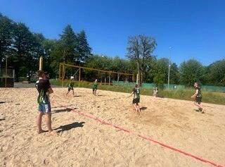 Piłka siatkowa plażowa chłopców z PCE