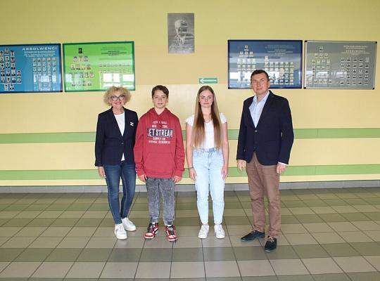 Laureaci konkursu „Pomorskie nakręca zawodowców”.