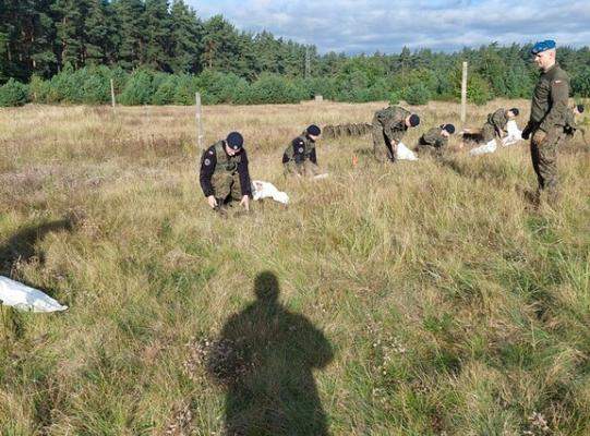 Obóz na lęborskim poligonie