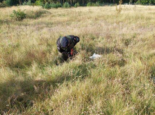 Obóz na lęborskim poligonie