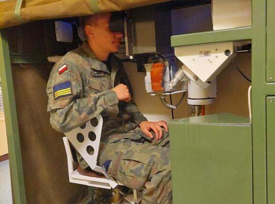 Obóz na lęborskim poligonie
