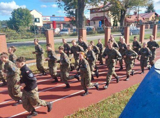 Obóz na lęborskim poligonie