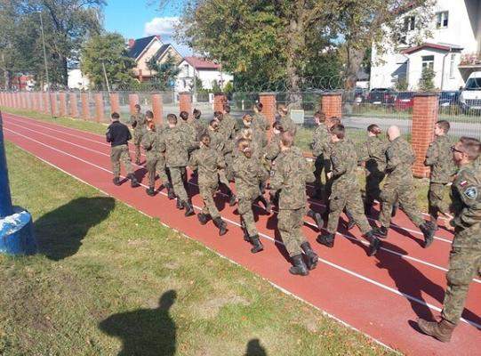 Obóz na lęborskim poligonie