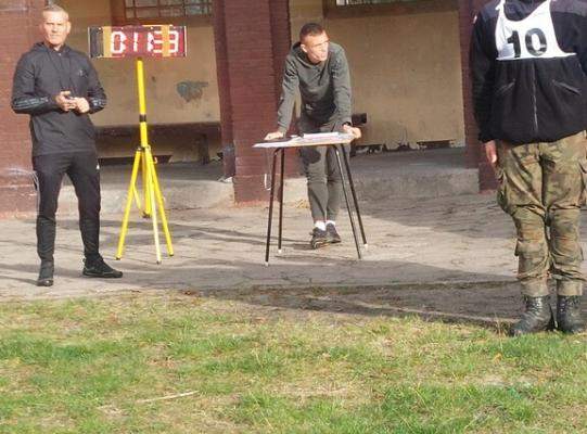 Obóz na lęborskim poligonie