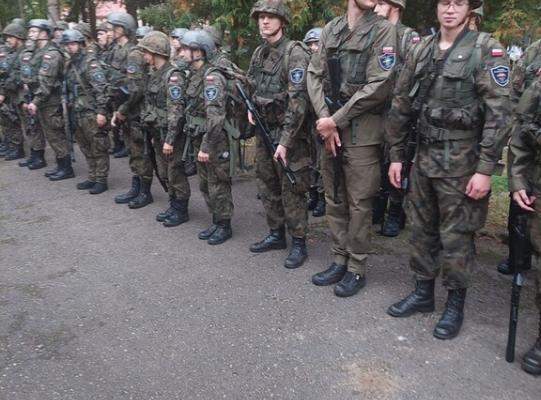 Obóz na lęborskim poligonie