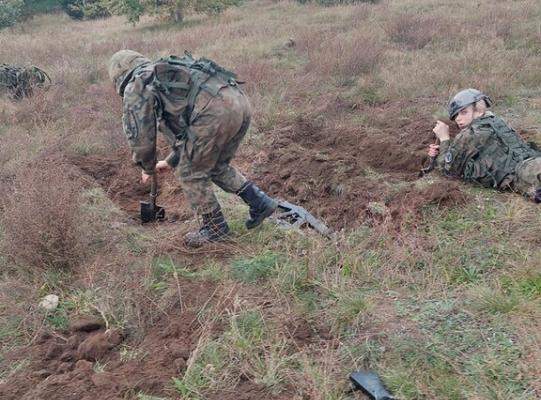 Obóz na lęborskim poligonie