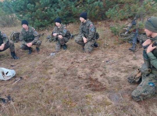 Obóz na lęborskim poligonie