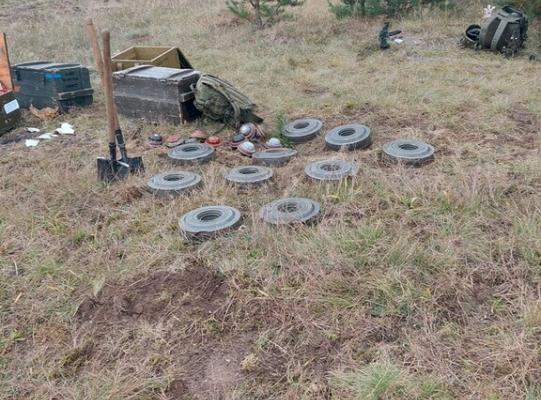 Obóz na lęborskim poligonie