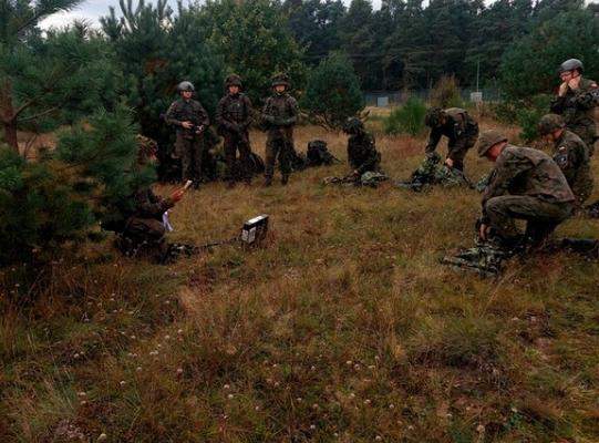 Obóz na lęborskim poligonie