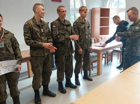 Obóz na lęborskim poligonie