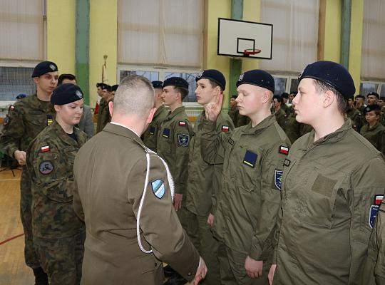 Mianowanie uczniów klas wojskowych