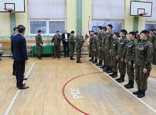 Mianowanie uczniów klas wojskowych