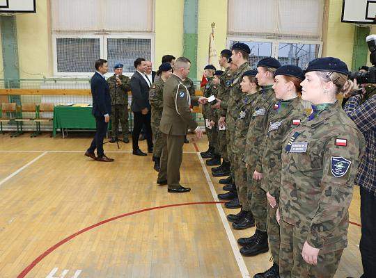 Mianowanie uczniów klas wojskowych